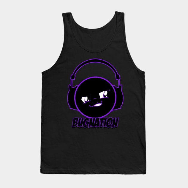 Bug Nation Logo - Purple Tank Top by Jbug08x